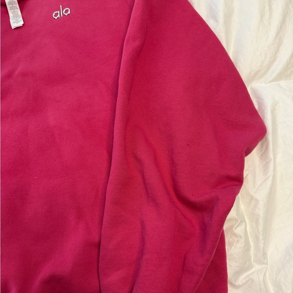 ALO Yoga Accolade crew neck pullover-pink summer crush. Women’s size Large. - Picture 4 of 10